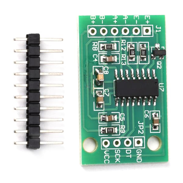 5 st HX711 Dubbelkanal 24 Bitars Vägning Sensor Hög Noggrannhet Trycksensor Modul Tillbehör