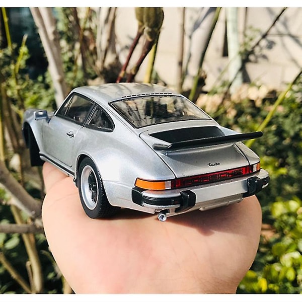 Hhcx-welly 1:24 1974 Porsche 911 Turbo3.0 Formgjuten metalllegering modellleksak