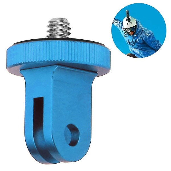 Kameran kiinnityssovitin Ecosystem Conversion -sovittimeen Gopro-asennukseen Blue