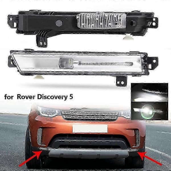 Høyre LED-tåkelys, støtfangerinntak, frontlykt for Land Rover Discovery 5, Jaguar F-PACE, E-PACE