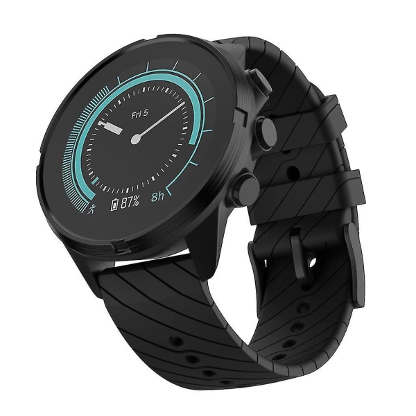 Sportsmyk silikonerstatningsrem for Suunto 9/9 Baro Copper Watch