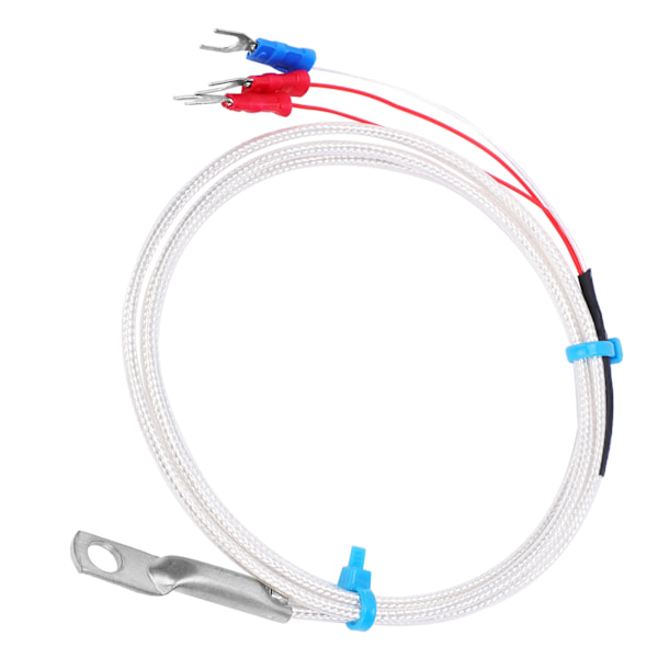 PT100 Termistor Temperatursensor Probe - 3m Rundhåls Patch Typ för Exakt Mätning