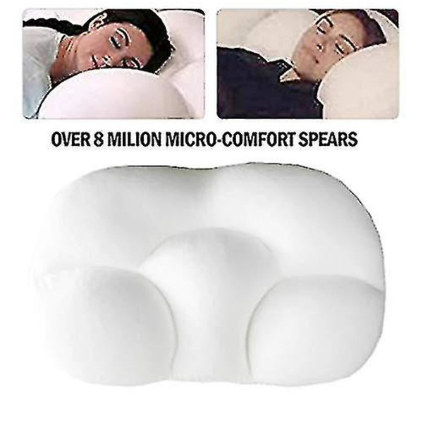 Cervikal kudde för smärtlindring i nacken, Luktfri kontur Memory Foam -kuddar med design av vaggor, Ergonomiska ortopediska sängkuddar