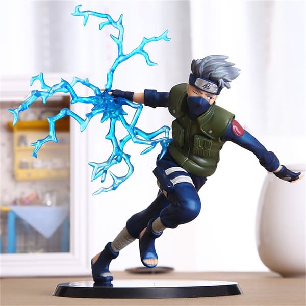 Naruto Shippuden Kakashi Hatake Anime Model Statue Realistisk Samlerfigur