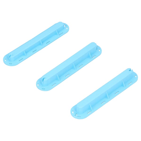 3st Surfbräda Fin Box Plug Set med Skruvar Blå