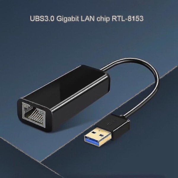 USB til Ethernet Usb 3.0 Hub til Gigabit