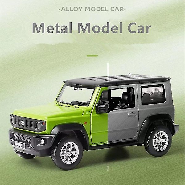 Hhcx-1:26 Suzuki Jimny Alloy bilmodell Diecast & Toy Metal Terrängfordonsbil