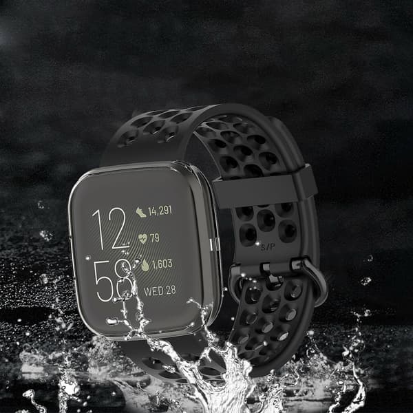 【BQ】Fitbit Versa 2 Beskyttelsesveske Black