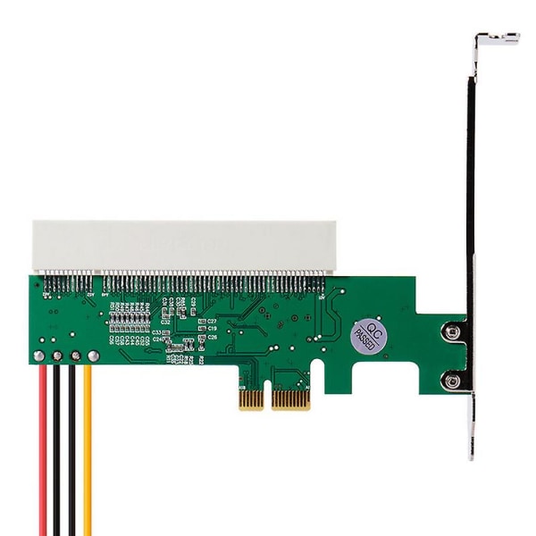 Nytt PCI Express PCI-E till PCI-adapterkort Asmedia 1083 Chipset Green AC385