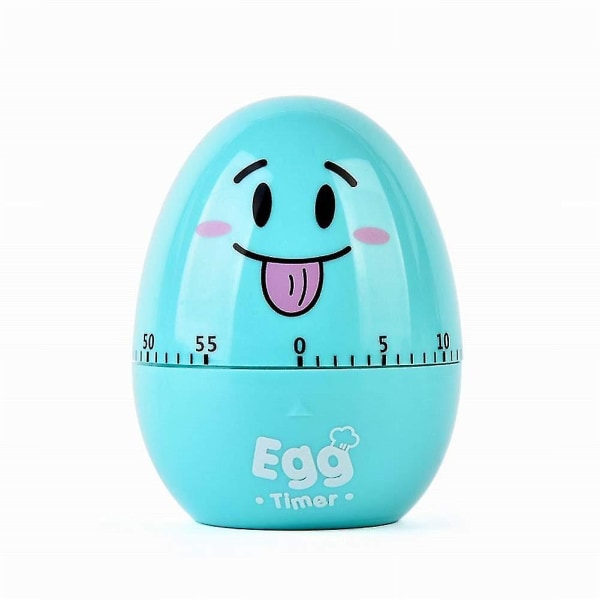 Søt kjøkken eggtimer 60 minutter tegneserieformet mekanisk alarm Lovely Time Manager brukes til matlaging, baking Red