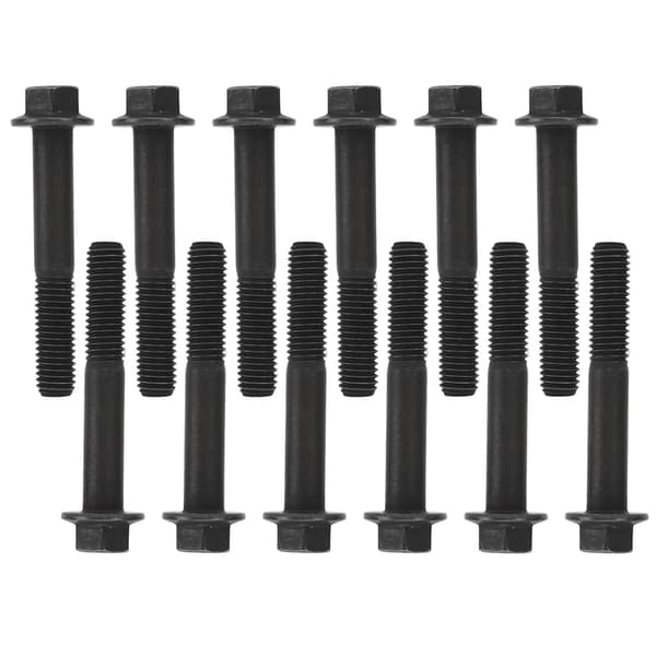 12 stk Eksosmanifold Bolter 3944593 Eksosrør Til Sylinderhode Studs Erstatning for Dodge Ram