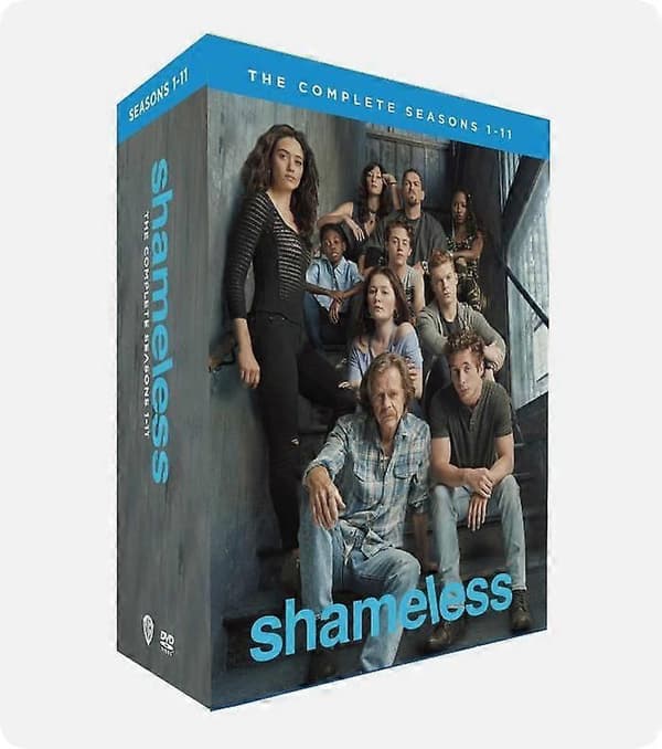 【BQ】Shameless The Complete Series Sesonger 1-11 (DVD, 34-Disc Box) engelsk versjon