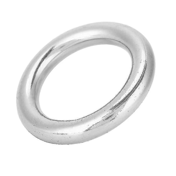 304 Rustfritt Stål Båt Marine Sveiset Ring O Rund Ring Polert Sirkel inner diameter 50mm Wire diameter 12mm