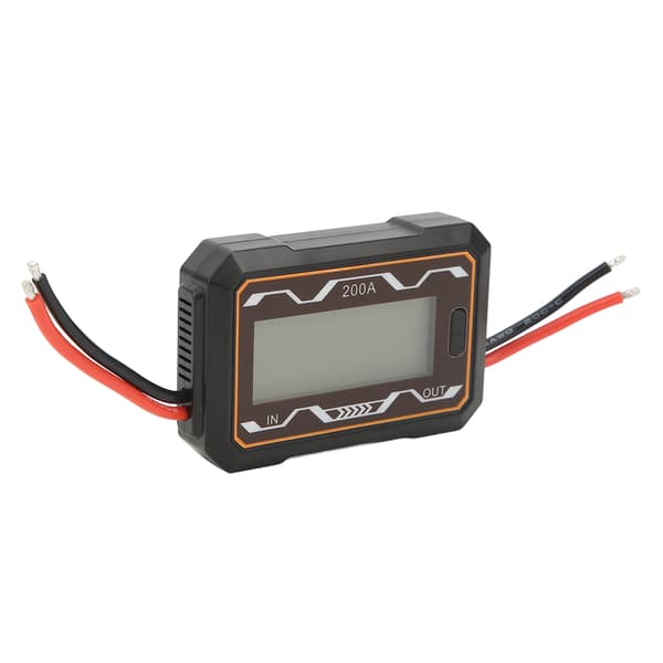 200A Högprecisions RC Effektmätare Voltmeter Amperemeter Wattmeter Effektanalysator med Bakgrundsbelyst LCD för Bil Båt Batteri