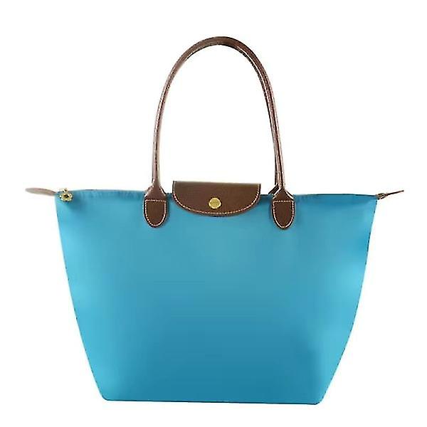 70th Anniversary Tote bag multi-color klassisk vattentät stor kapacitet Water blue M