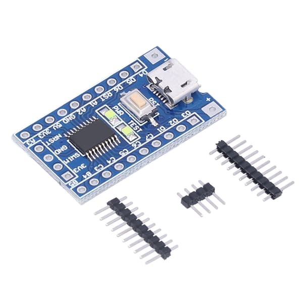 Utviklingskort Minimum System Core Module Tilbehør STM8S103F3P6 med Micro USB