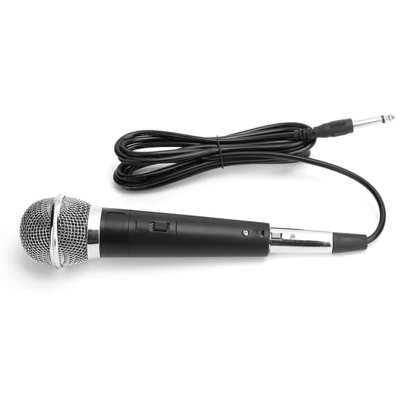 Kablet Dynamisk Mikrofon Professionel Hifi Lydmikrofon til KTV Vokal Musik Performance Møde Sort