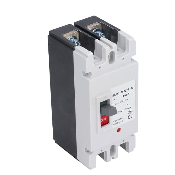 DC Strømbryter 2P Støpte Strømbrytere Solenergi Bryter 500V 160A
