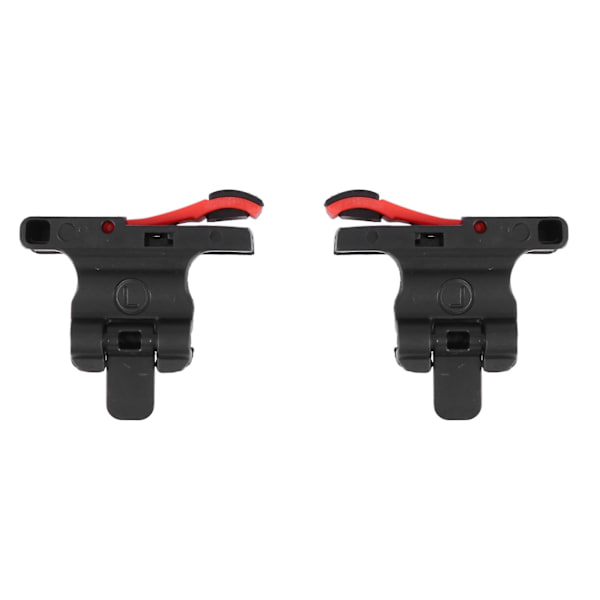 Mobile Game Controller Gamepad L1r1 Mobiltelefon Joystick och sikt triggers för Pubg/knivar ute/regel Black  red