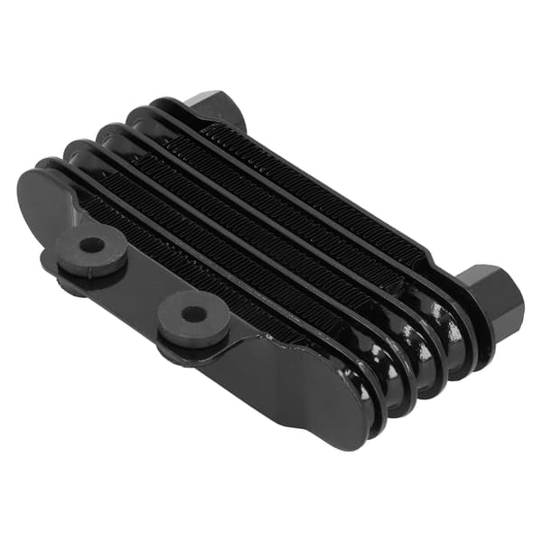 Køler Motor Oliekøler Aluminiumslegering Universal til Motorcykler Dirt Pit Bikes 125CC‑250CC Sort