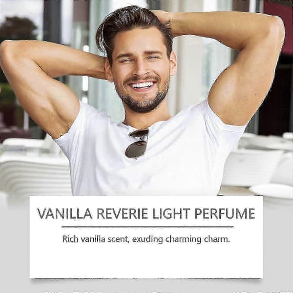 【BQ】1 stk. Vanilje Feromon Herreparfume, Langvarig Frisk Duft til Daglig Brug