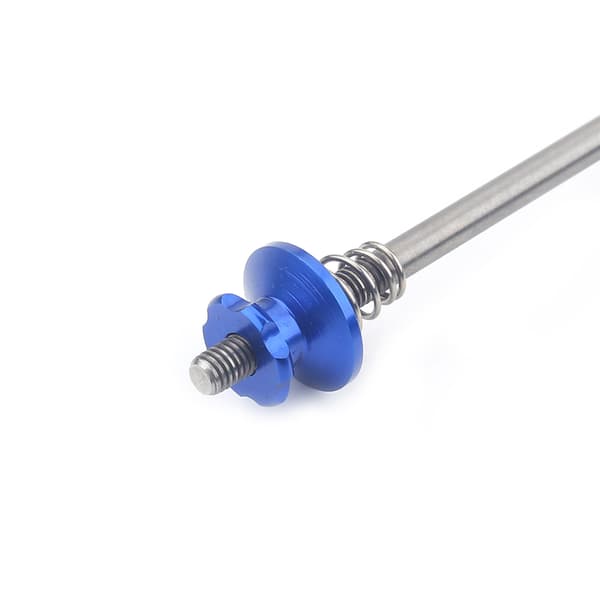 2 stk. Ultralet Titanium Legering Quick Release Spyd Cykel Reservedele Blå