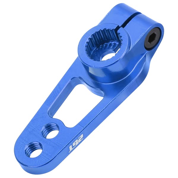 25T Servo Arm Styretøjsudskiftning til 1/8 1/10 RC Biler Blå
