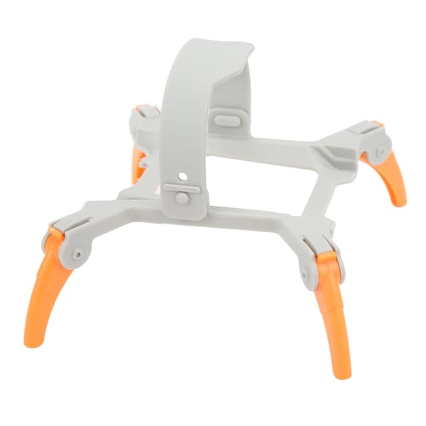Foldbare Højdeforlængerben til Mini 3 Pro Drone Orange Plastik Silikone UAV Tilbehør