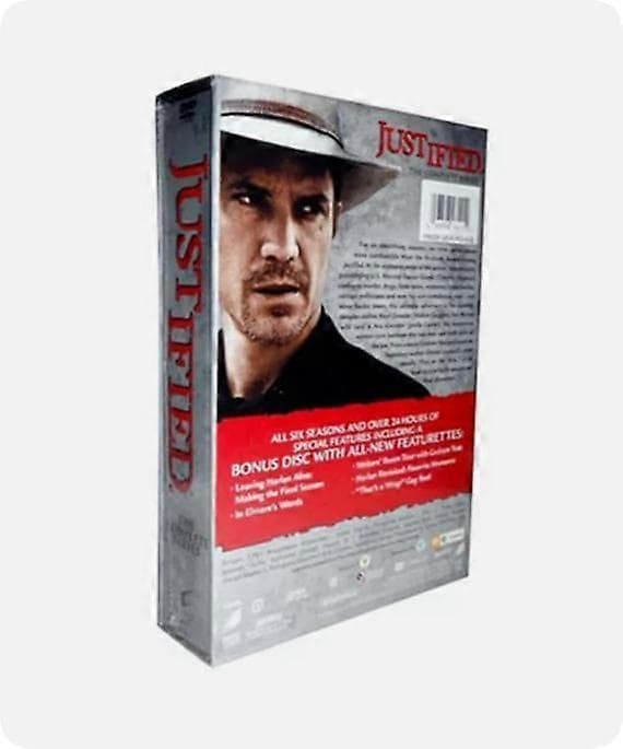 【BQ】JUSTIFIED: Den Komplette Serie Sæson 1-6 DVD 19-Disc
