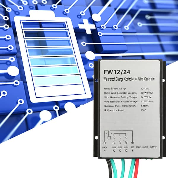 Vandtæt vindmøllegenerator ladecontroller regulator FW12/24
