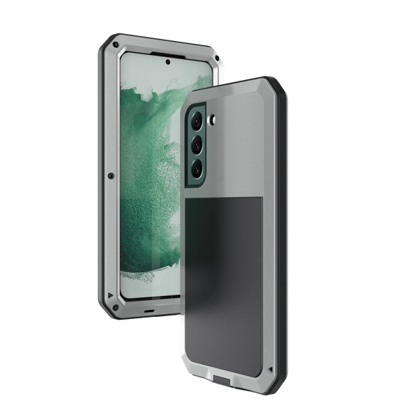 Samsung Galaxy S22 - Robust aluminiumdeksel Röd