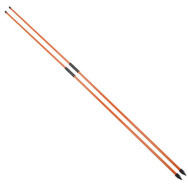 Fiberglas Golf Justeringspinde Foldbar Retningsindikator Stang Orange