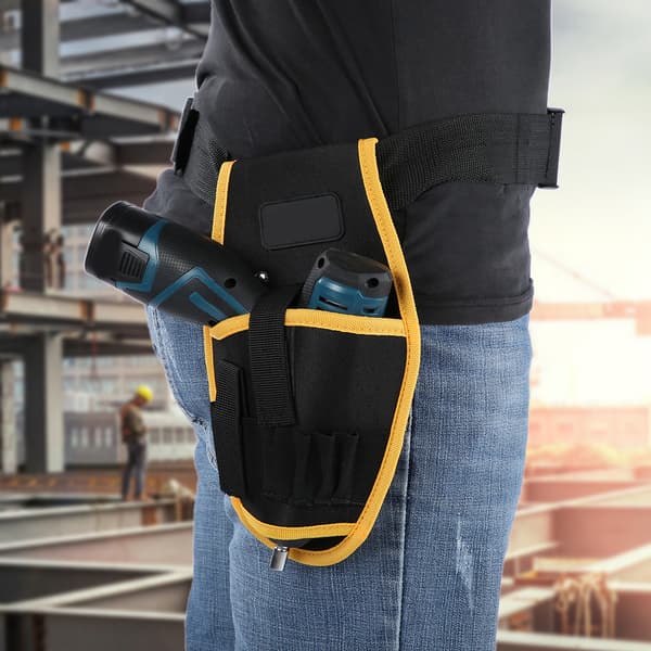 Elektrisk Drill Lomme Hardware Verktøy Oppbevaringspose Hardware Tilbehørsverktøysett