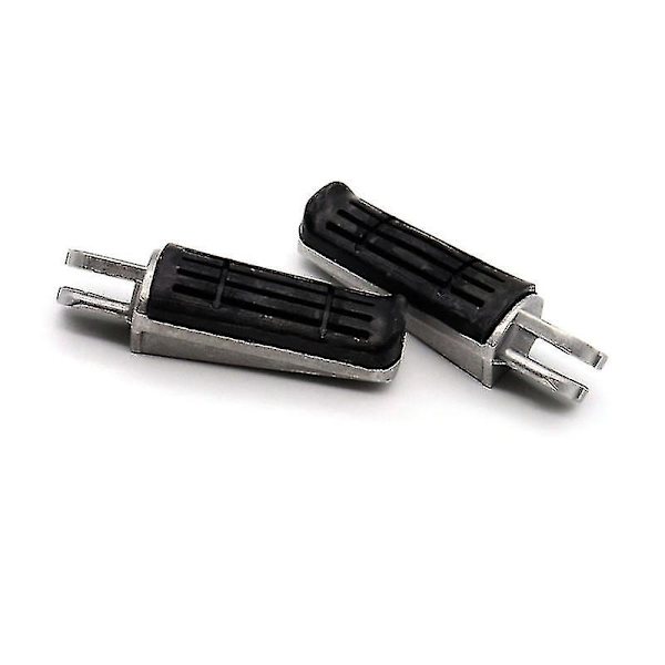 Liten pedal (1 set, svart+silver)