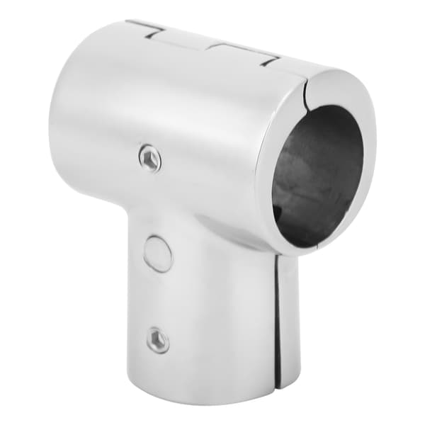 Rustfritt stål 3-veis T-kobling 25 mm rørfittings for båter