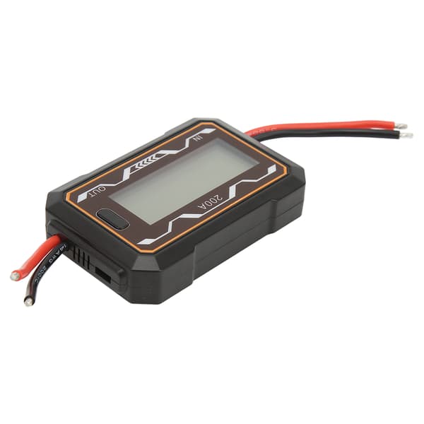 200A Högprecisions RC Effektmätare Voltmeter Amperemeter Wattmeter Effektanalysator med Bakgrundsbelyst LCD för Bil Båt Batteri