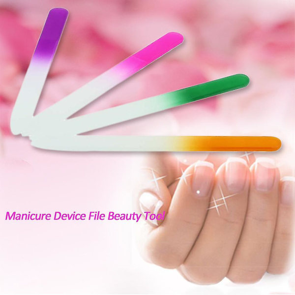 Pro Nail Art Slitesterk Crystal Buffer Files Manicure Device File Beauty Tool