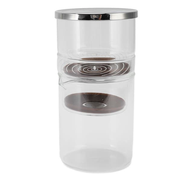 300ml Varmebestandig Kaffe Te Maker Drypper med Hastighetskontroll for Iskaffe Brygging Hjemmekontor Kafébruk