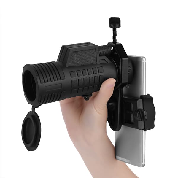 Adapter for montering av telefonholder for kikkert og monokular
