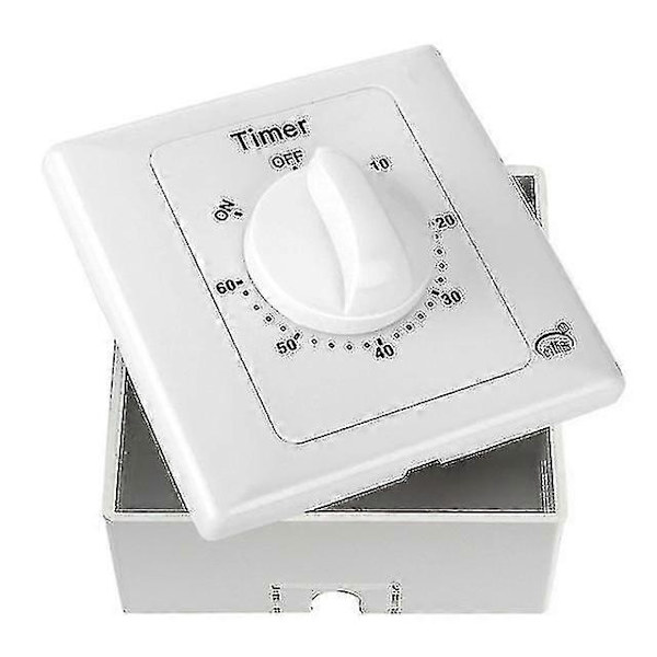 【BQ】2024 Ac 220v 2000w Timer Switch Control Pump Mekanisk Nedtællingskontrol