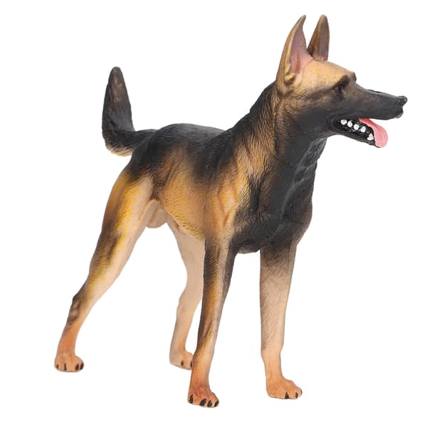 Realistisk Schæferhund Model Høj Simulation Pædagogisk Dyr Legetøj