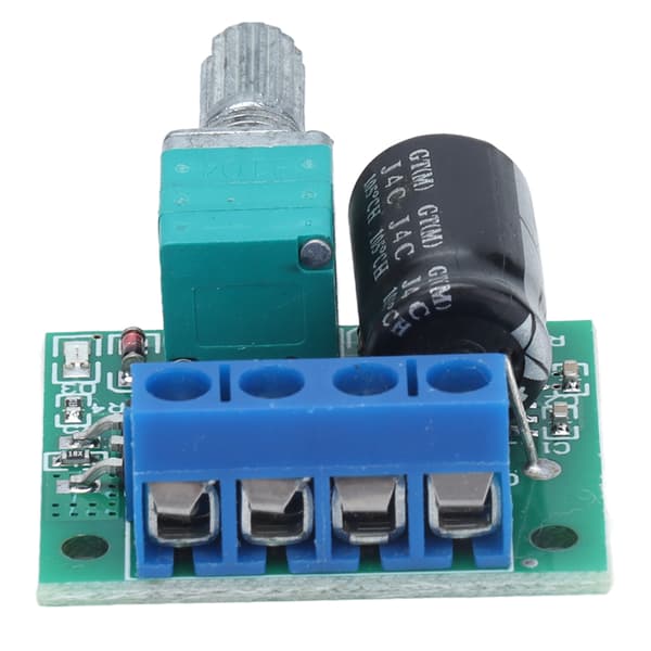PWM Motorhastighetskontroller 4.5V‑35V DC Hastighetsregulator Kontroll LED Dimmer med Knott 0‑5A
