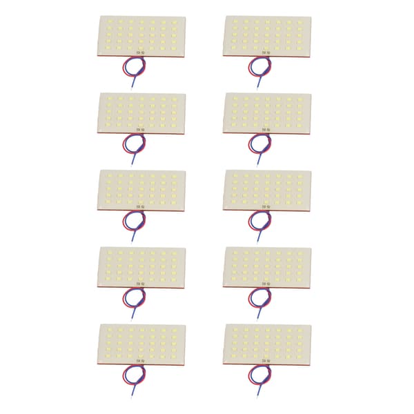 10 stk. SMD LED Lampe Pære Board Panel 5W 3.2V 3.7V til Søjle Plænelampe Elektron Komponent