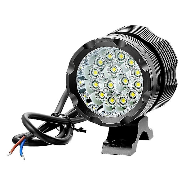 15/12 Led motorsykkel laser frontlykter, vanntette sterkt lys spotlights, tåkelys