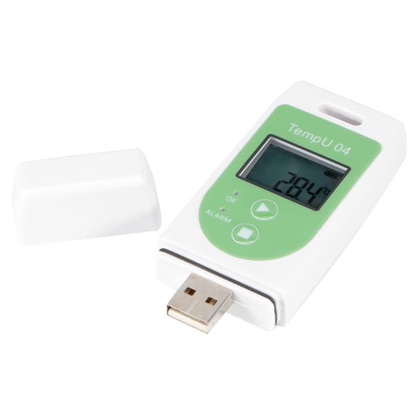 USB Temperaturdatalogg med PDF-rapport for kjølebil