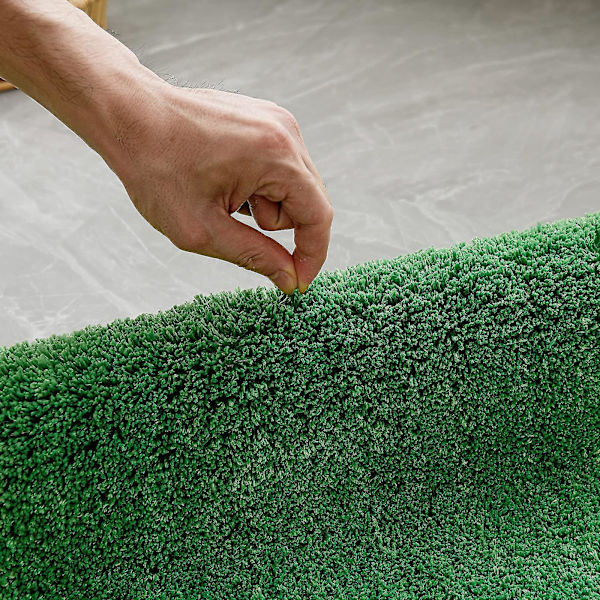 Badematter Sklisikker dusjmatte Absorberende liten teppedørmatte Inne i kjøkkentepper green 50*80cm