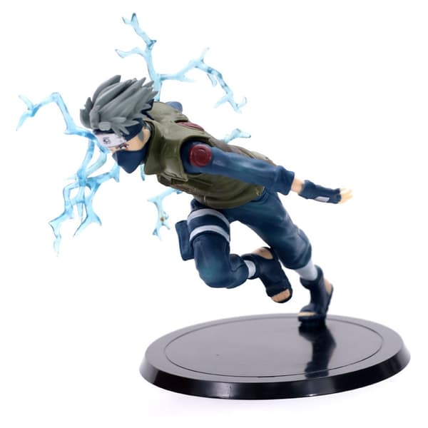 Naruto Shippuden Kakashi Hatake Anime Modell Statue Realistisk Samlefigur