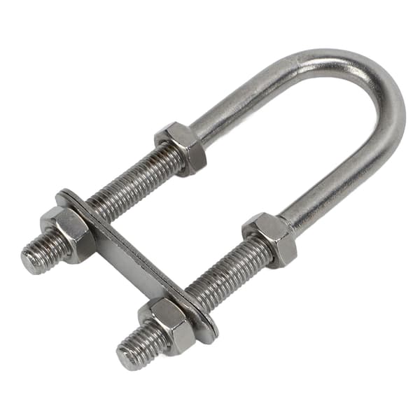 Marine Rustfrit Stål U Bolt med Møtrik M8 Yacht Hardware Tilbehør