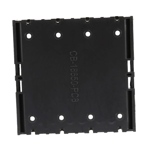10x Batteriholder Box Case Sort Til 4x 13,7v Black