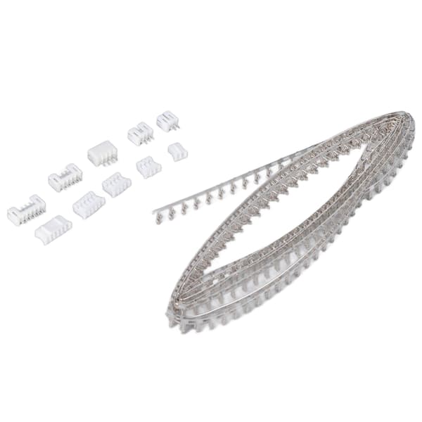 460PCS 2mm 2 3 4 Pin Han Hun Terminal Ledningsforbindelsessæt til elektronisk udstyr